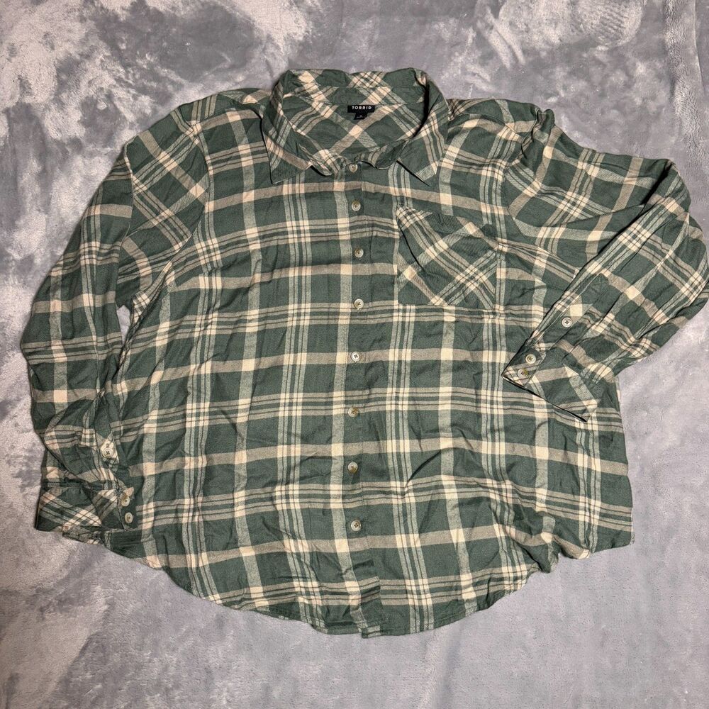 Torrid Lizzie Button Up Shirt
